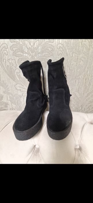 Ghete piele naturala chanel 36