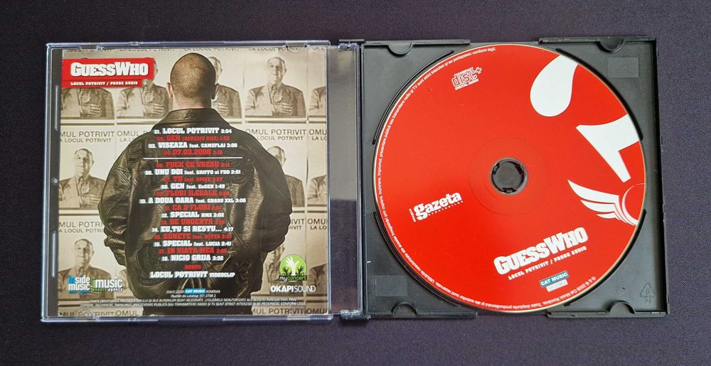 CD Original Guess Who - Locul Potrivit/Probe Audio