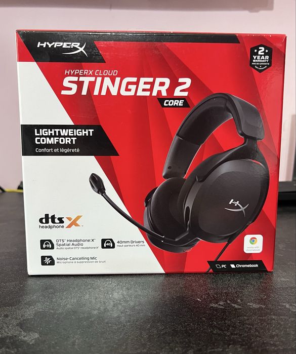 Топовые наушники Hyperx stinger 2 core