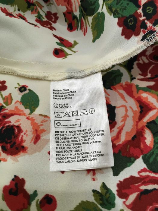 HM & Divided асиметрична рокля с флорални мотиви 40