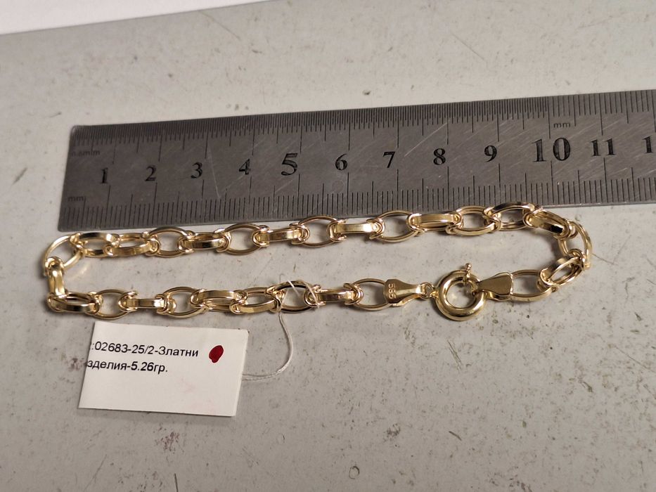 Златна гривна 5,26гр.14к