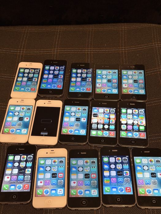 iPhone 4 si iPhone 4s Alb/Negru