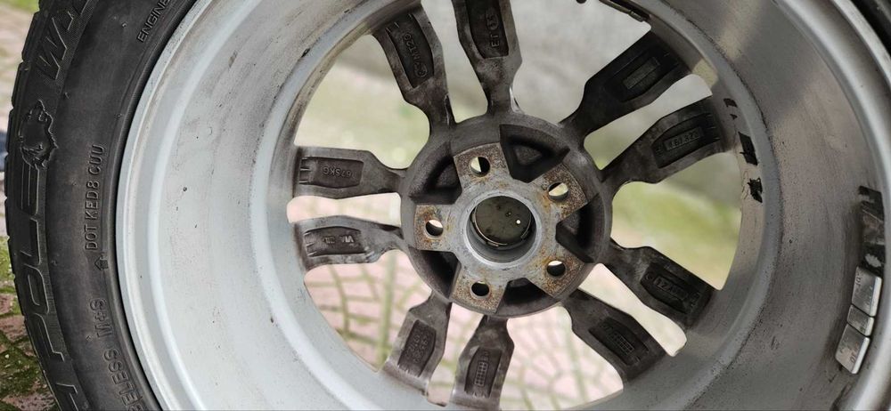 Зимни гуми + Джанти АУДИ, 17 цола