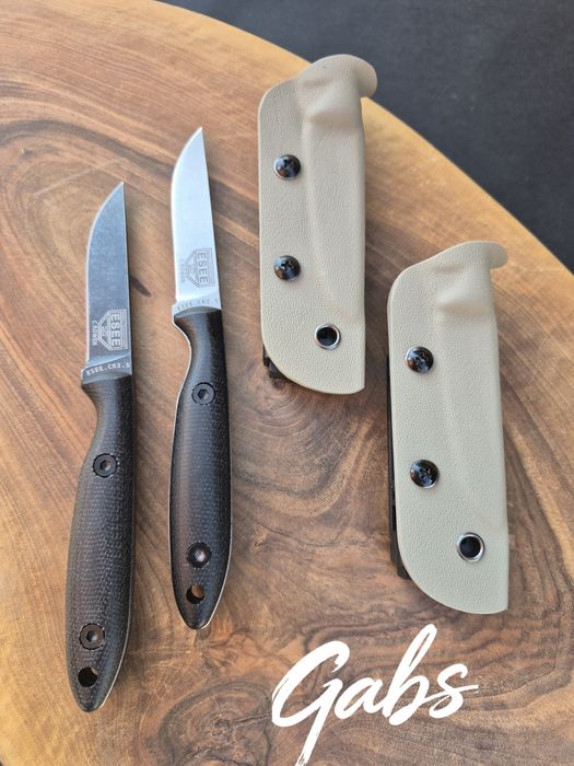 Фиксиран нож ESEE  ROWEN,фултанг DC53 с  тактическа кания Kydex