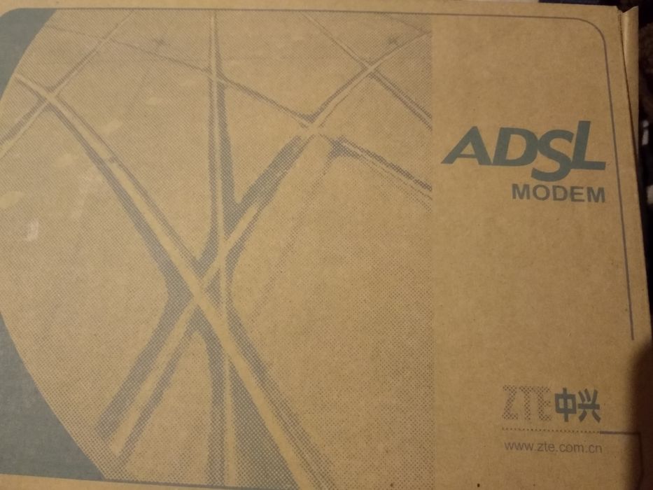 Модем ADSL , zte
