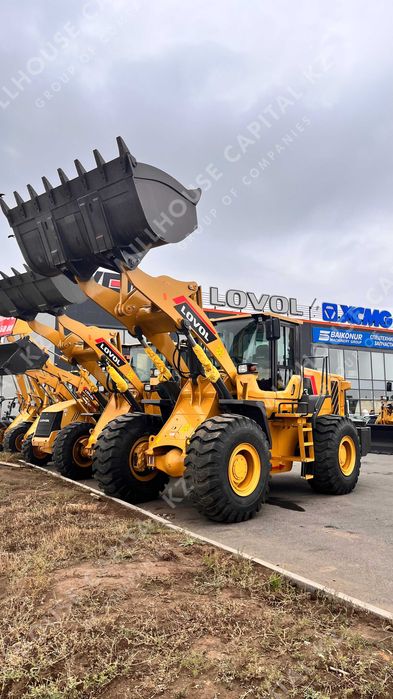 Карьерный Фронтальный погрузчик LOVOL FL956H 3,3 КУБА