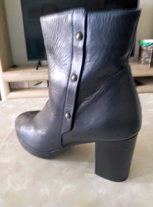 дамски боти естествена кожа 41 размер