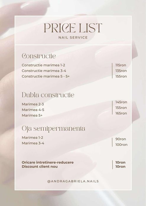 Manichiura iasi-unghii cu gel sau semi