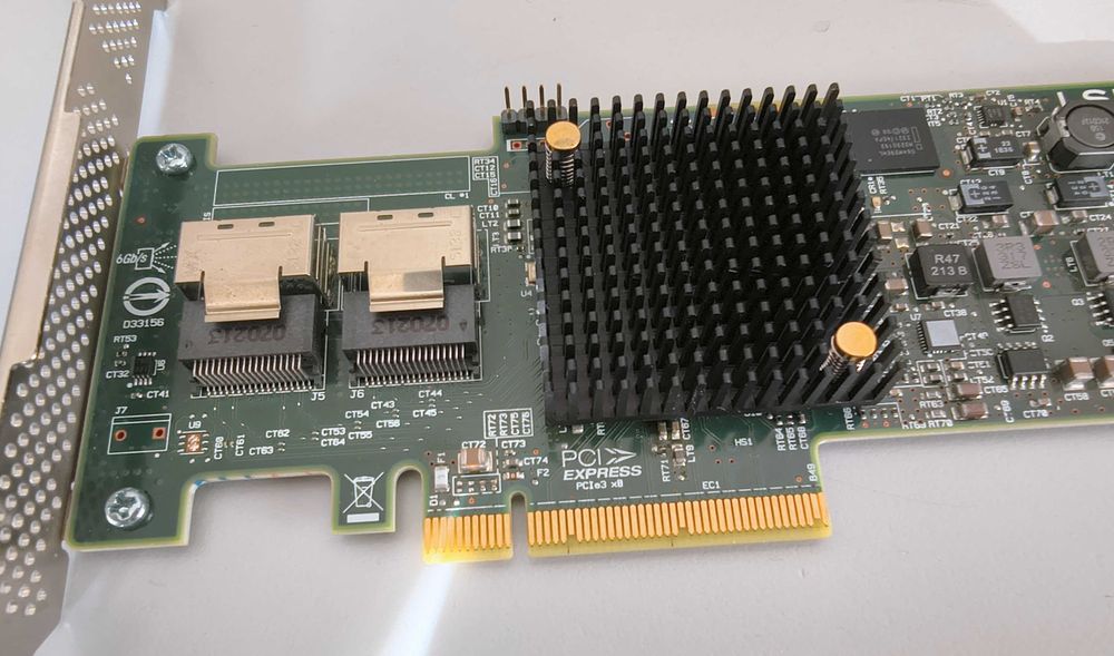 Контролер 6Gb SAS SATA HBA JBOD SAS2308 SAS9208-8i Lenovo N2115