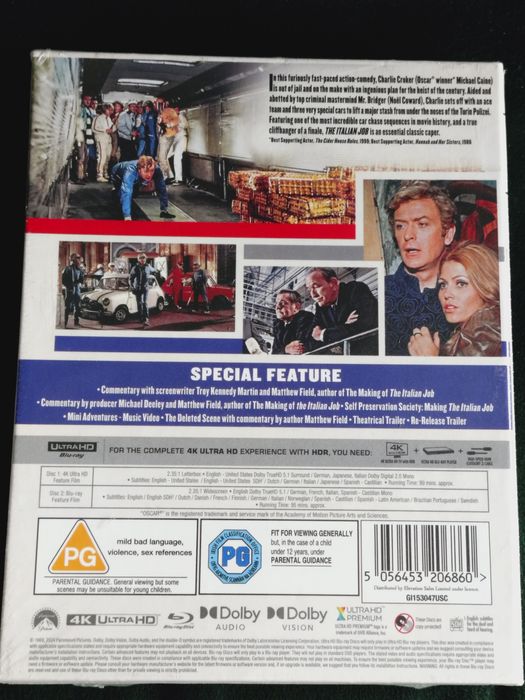 The Italian Job - Collector's Edition - bluray 4K UHD