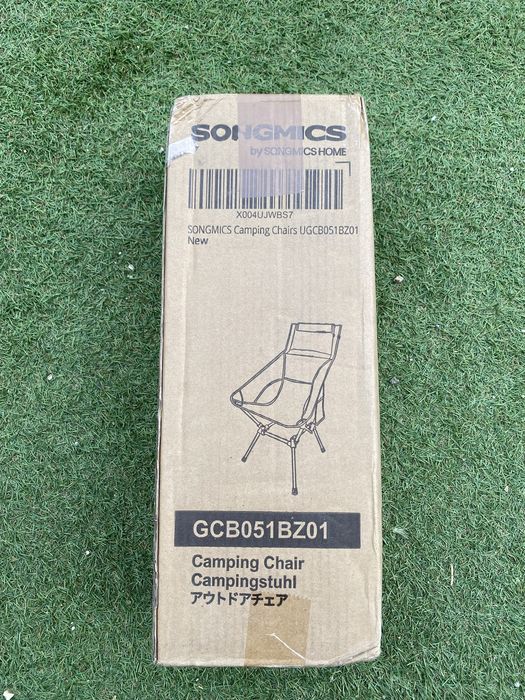 Сгъваем къмпинг стол SONGMICS