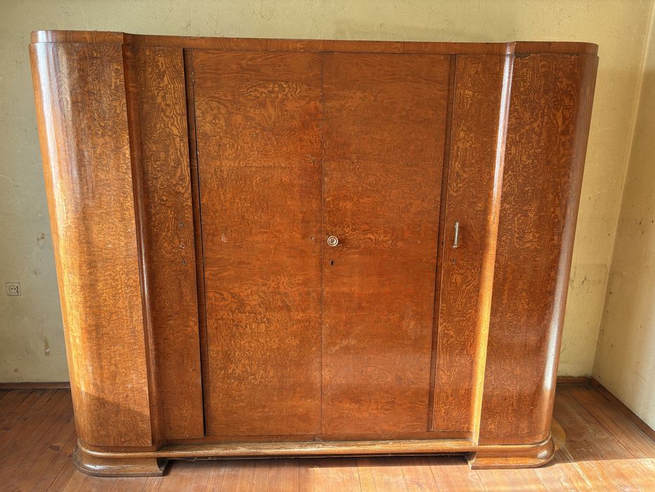 Масивен спален комплект от 5 части