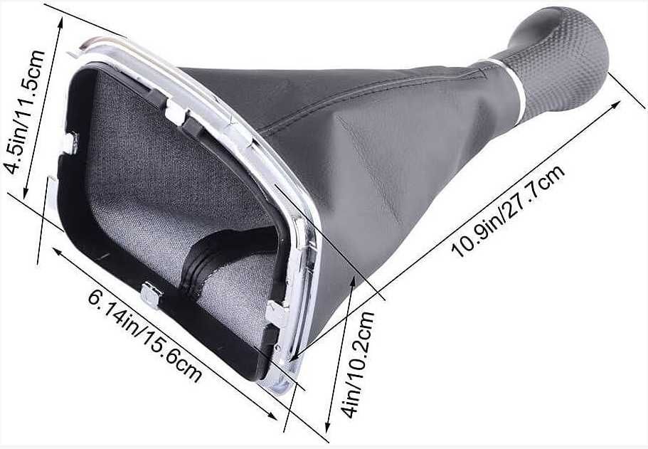 Топка за скоростен лост с маншон за VW Golf 4/Bora - 6 скорости.