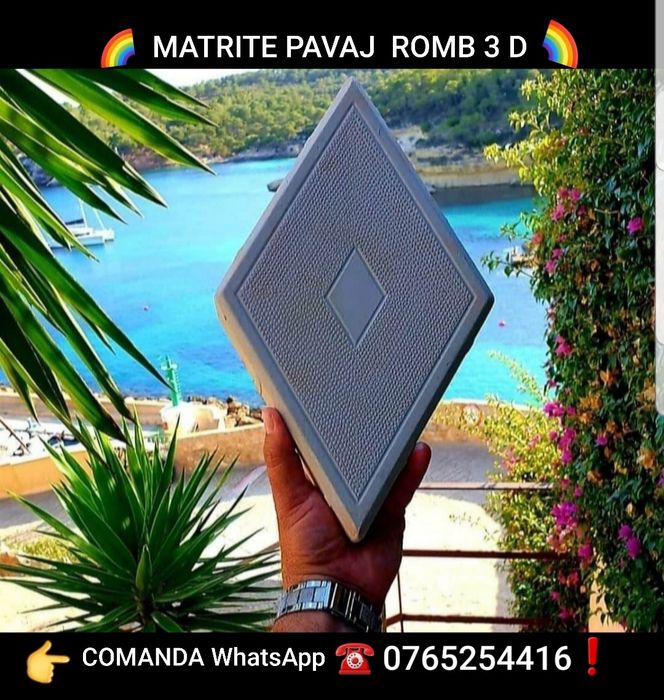 vand forme pavele constructi piese tipare pavaj forme borduri panouri gard piatra decorativa casa gradina scule molde gard beton travertin romb alei