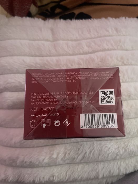 Baccarat rouge 540 SIGILAT