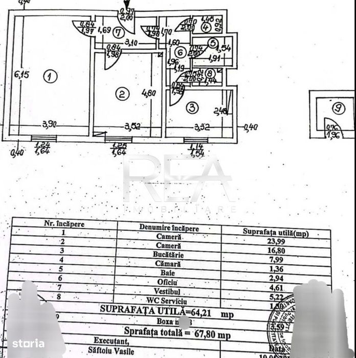 2 camere, et 4/5, bloc rusesc, renovat PREMIUM-Drumul Sarii