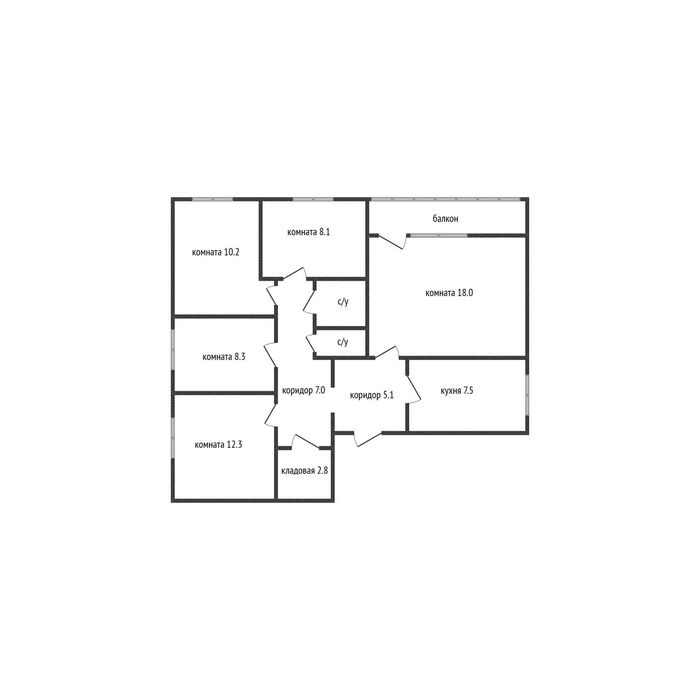 Продажа 5-комнатной квартиры