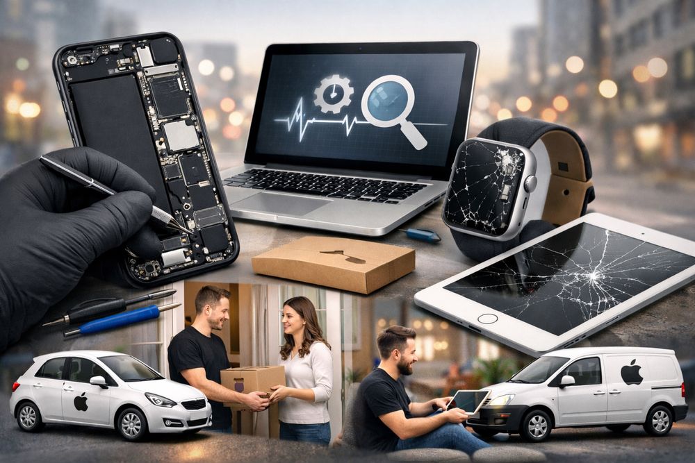 Ремонт Apple техники , ремонт Macbook, iphone