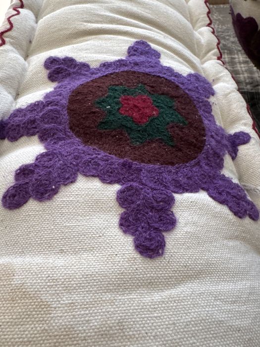 Модулен диван - комплект 2 пуфа и 2 възглавници - 3 модула