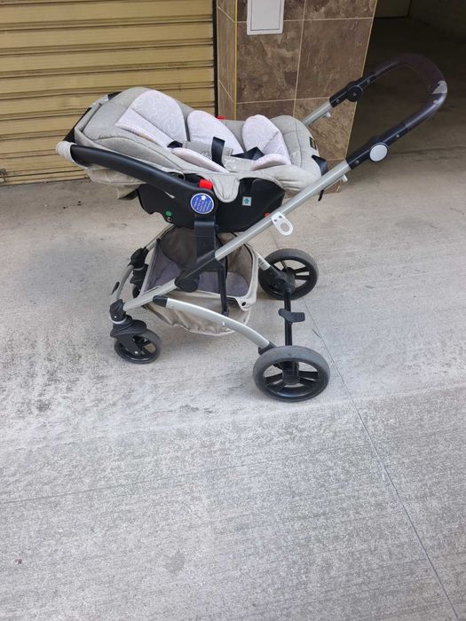 CHIPOLINO Комбинирана количка 2в1 МАЛТА + Стол за кола-кош