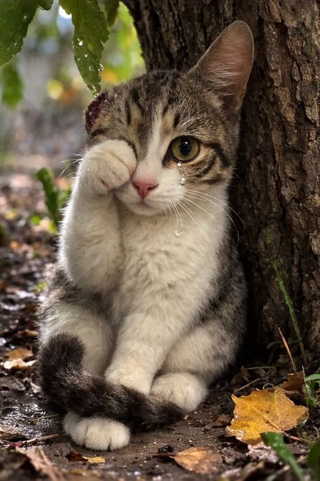 Кошечка срочно ищет доброго человека!