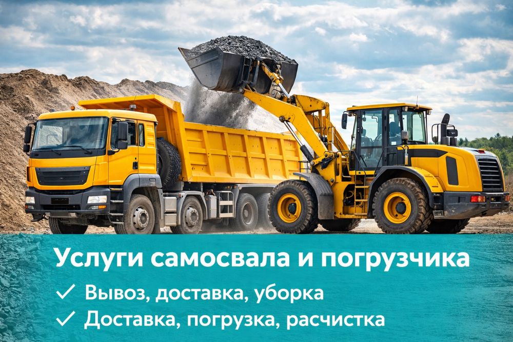 Услуги самасвала всех видов