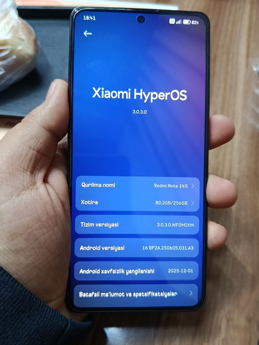 Redmi note 14s sotiladi