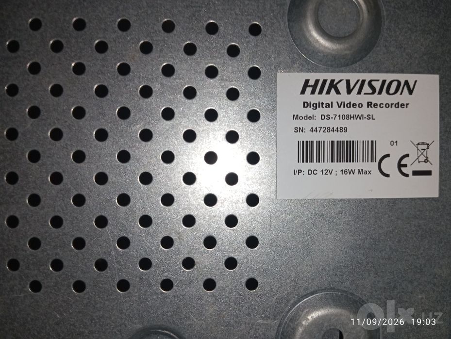 Kamera, videokuzatuv komplekt dvr va 2 ta kamera