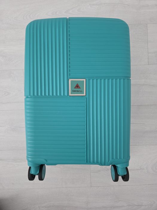 Troler mic de cabina, Wizz Air, Ryanair, Silicon, expandabil +5cm