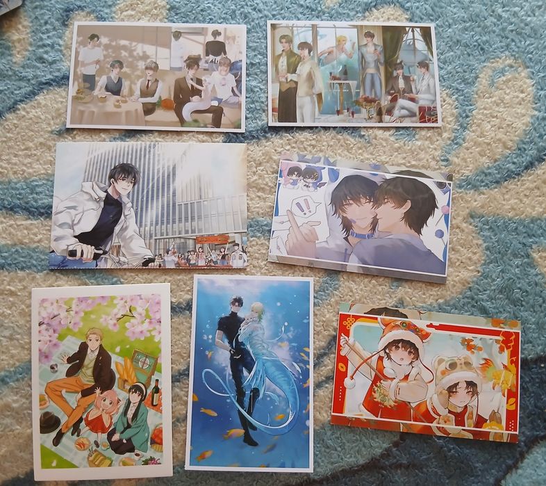 Карточки по аниме/манхве