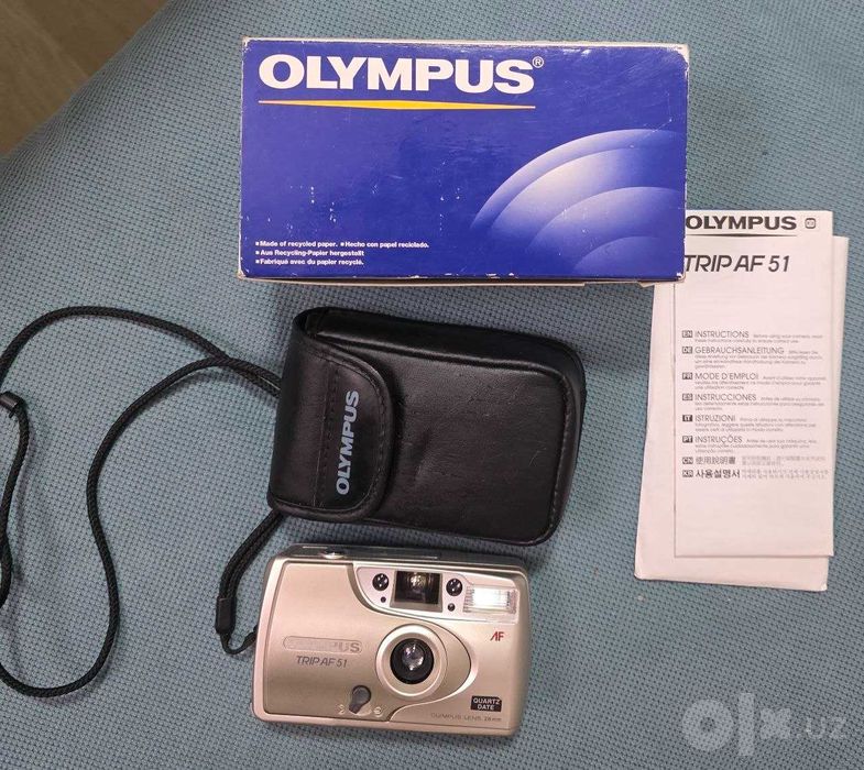 Olympus Trip AF 51 Quartz Date пленочный фотоаппарат