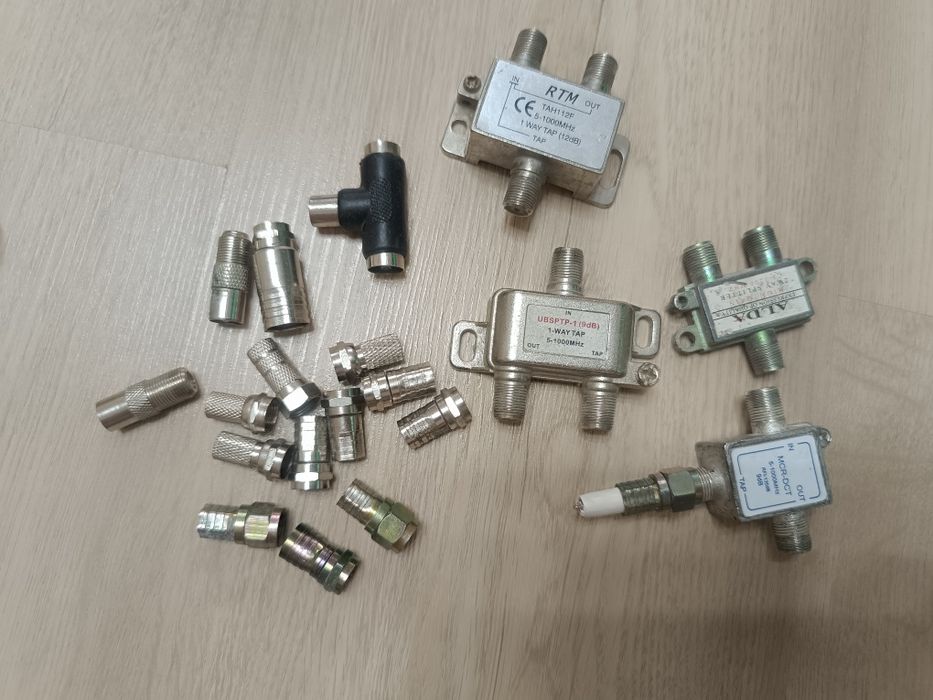 Разные кабеля, переходники для ТВ