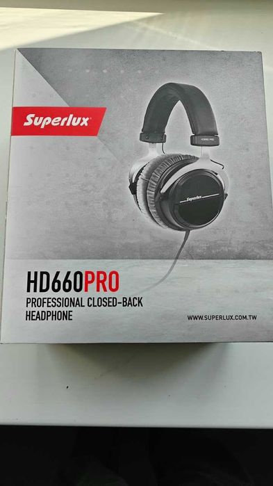Наушники проводные Superlux HD660PRO-32ом , 3.5 мм, 6.3 мм