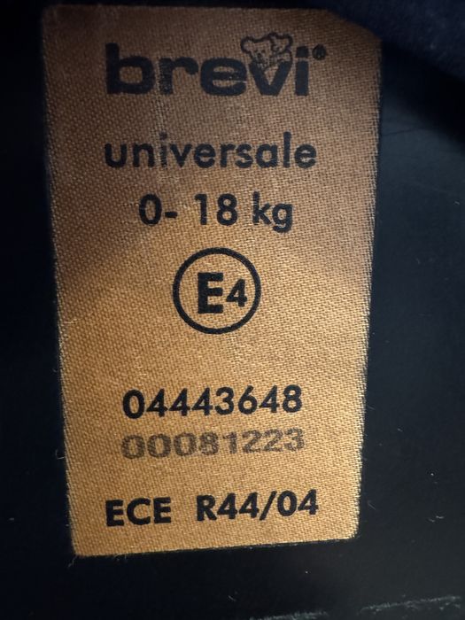Vand scaun auto pentru copii Brevi Grand Prix Silverline 0-18kg