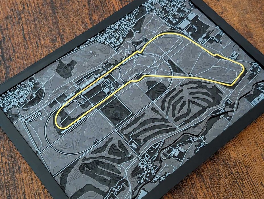 Tablou 3D Circuit Monza – Italian Grand Prix –  print 3D