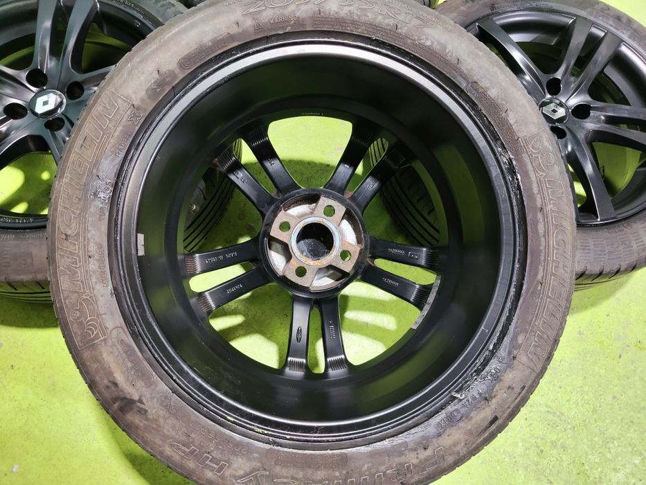 17 4x100 Renault лети джанти 4х100  черни
