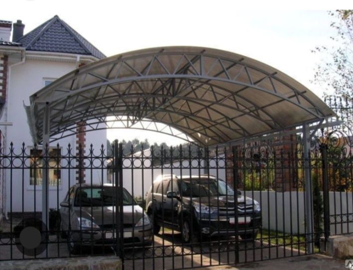 Навесы козырки урны