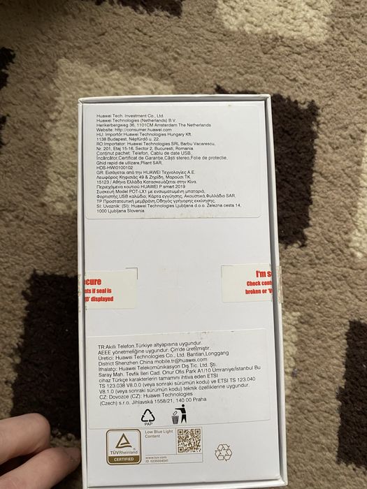 Telefon huawei p smart 2019