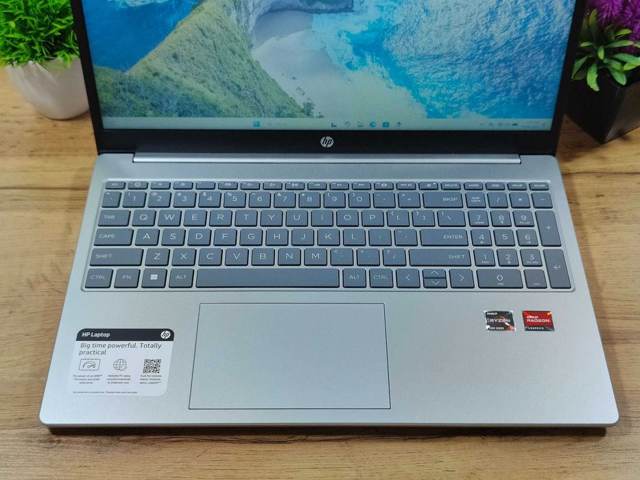 [ARZON] Noutbuk HP Laptop 15 AMD Ryzen 5 7520U / DDR5 16Gb / SSD 512Gb