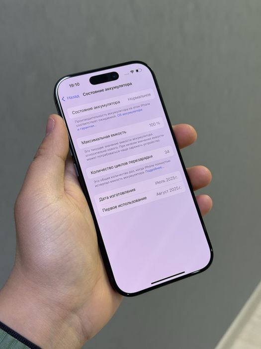 iPhone 16 Pro 256 GB АКБ 100% 34 цикл | Mobile Zone