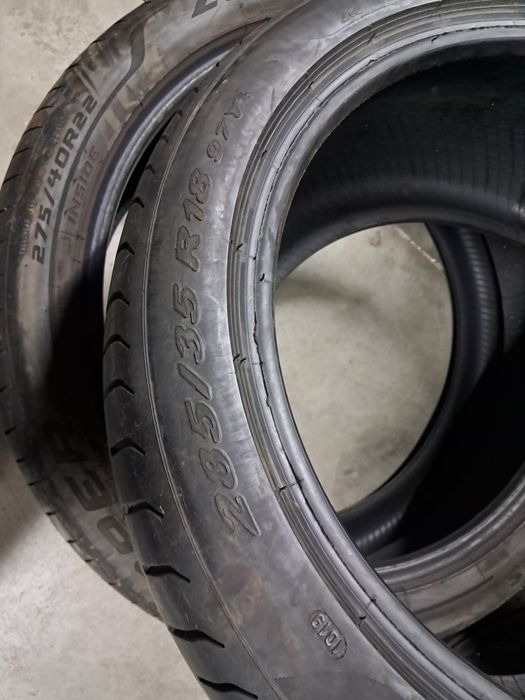 1XAnvelopa second vara 285 35 R18 Pirelli 7mm