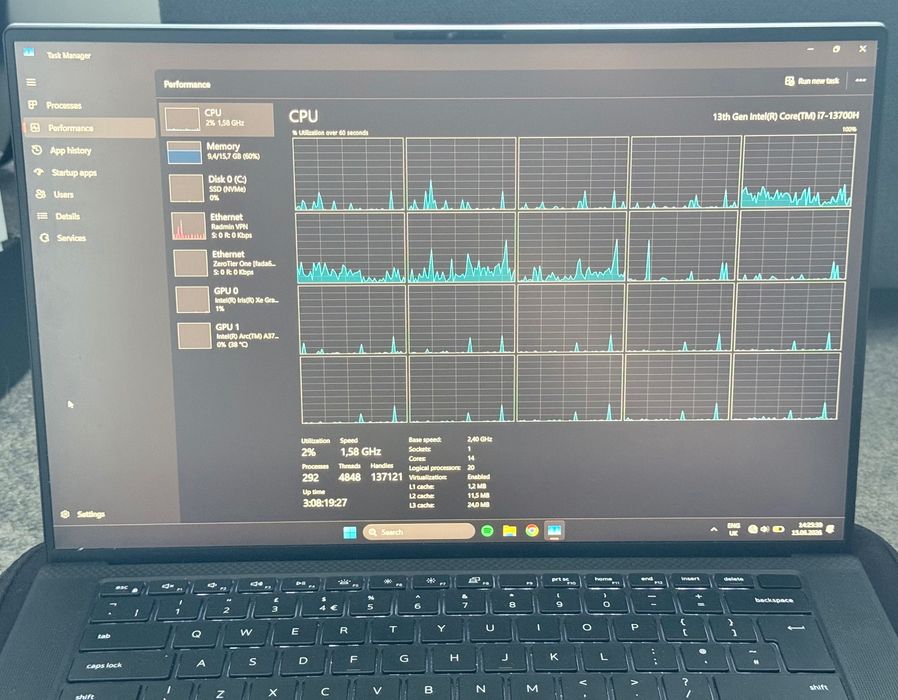Dell XPS 15 9530 i7-13700H | Intel Arc A370M | 16GB RAM | 512GB SSD | FHD+ | Cutie + Încărcător Original