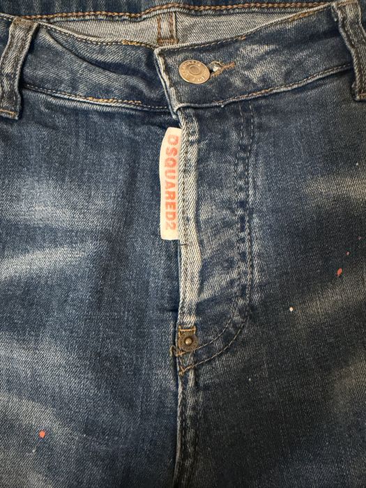 DSQUARED2 Skater дънкови бермуди/шорти, размер 54, Made in Italy