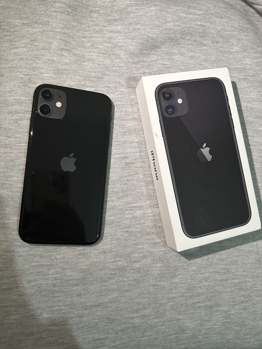 iPhone 11 чёрный 128гб айфон 11