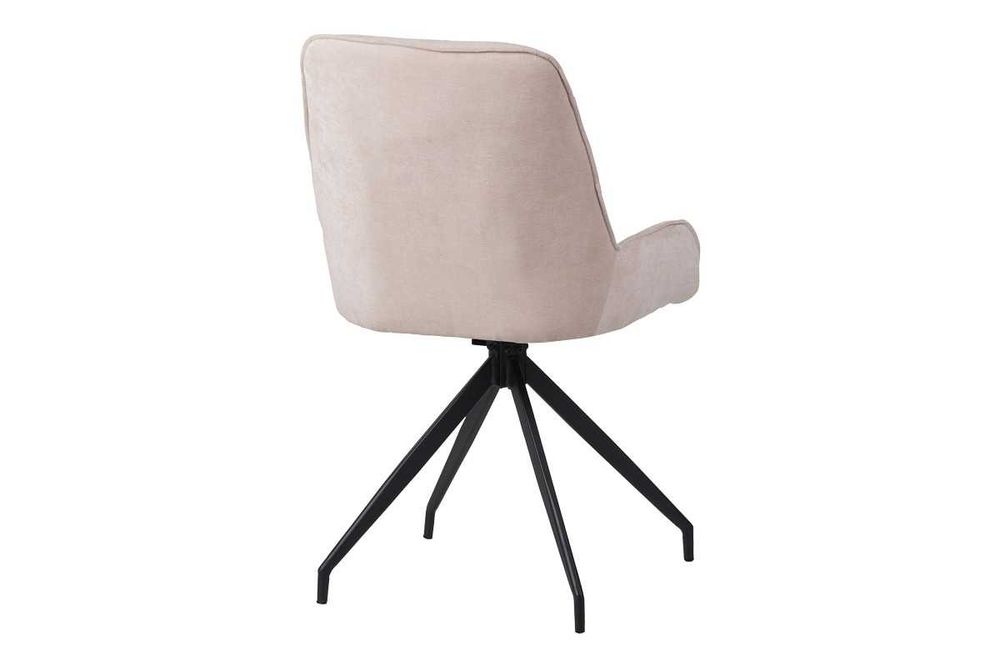 Стол Puzzle-home Kadeira, Метална основа, Текстил, 57.5х51х89см.