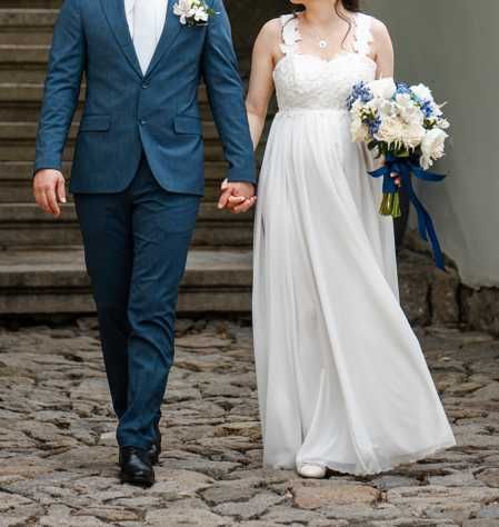 Сватбена рокля за бременни