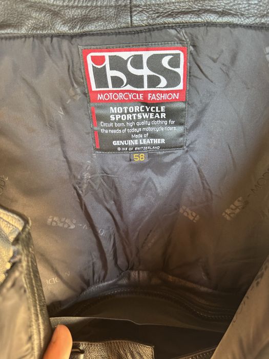 Pantaloni moto piele IXS , marimea 58