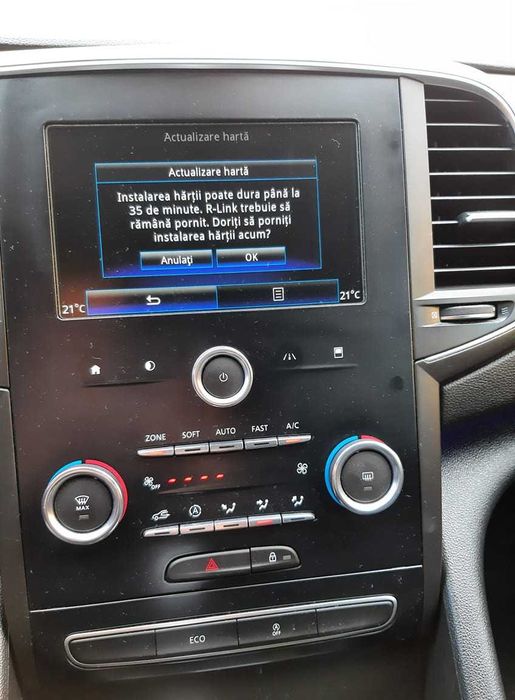 Actualizare harti R-Link 2 Megane Kadjar Talisman Koleos Espace Scenic