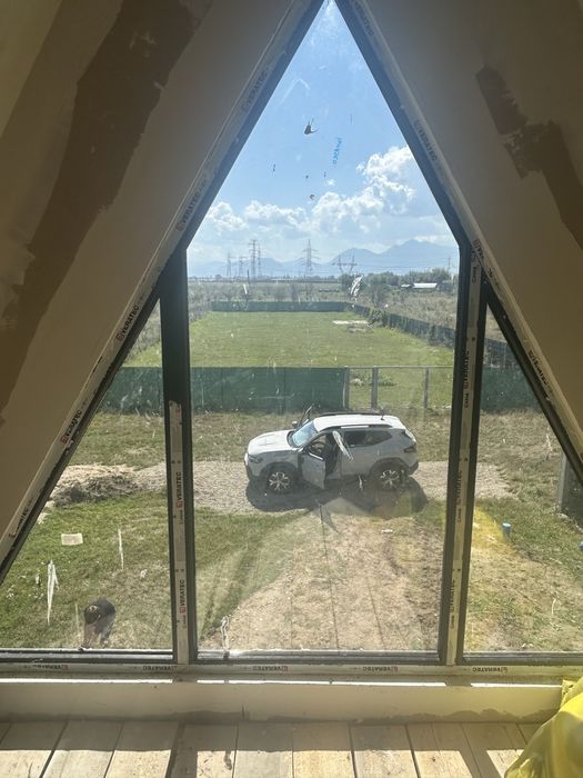 Vand casa A-frame ,constructie noua 2026 ,locuinta verde off gread,locuinta permannenta rezidentiala