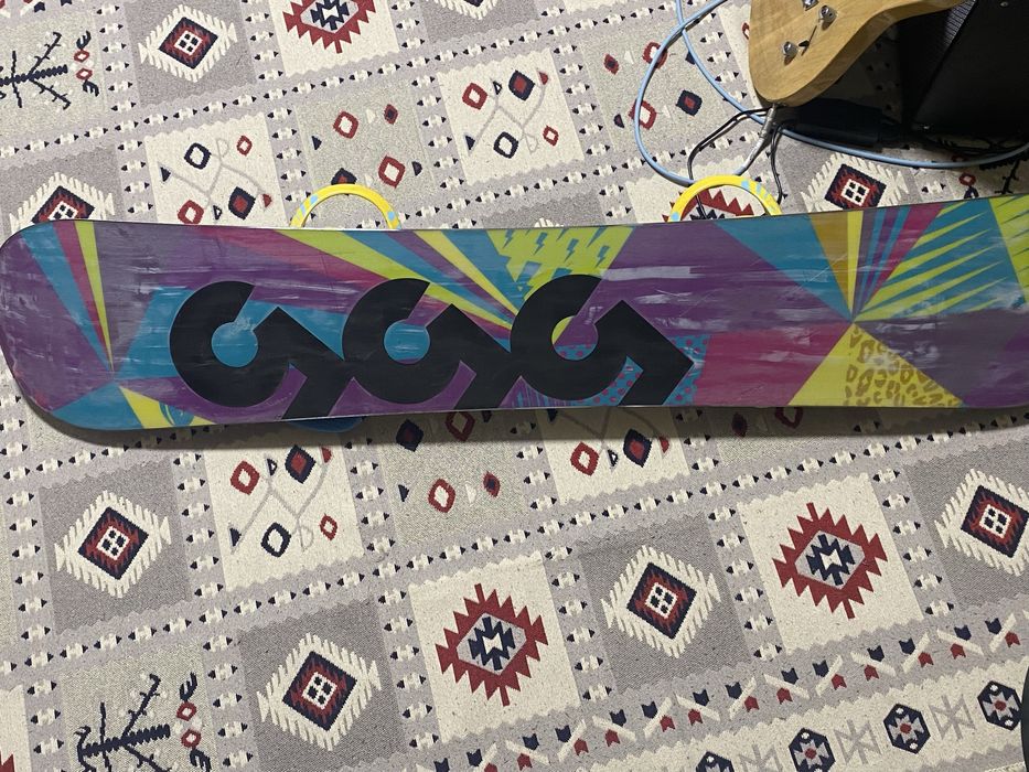 Борд с креплениями